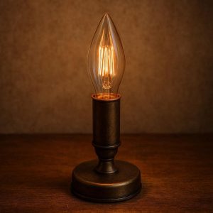 13 Vintage Edison Bulb Candle Style Lamp Cordless